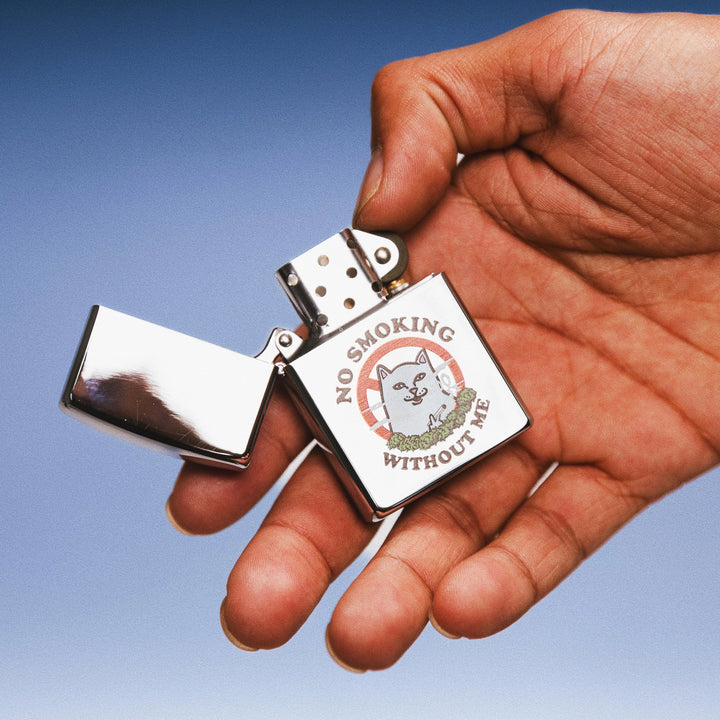 RIPNDIP No Smoking Lighter - Silver