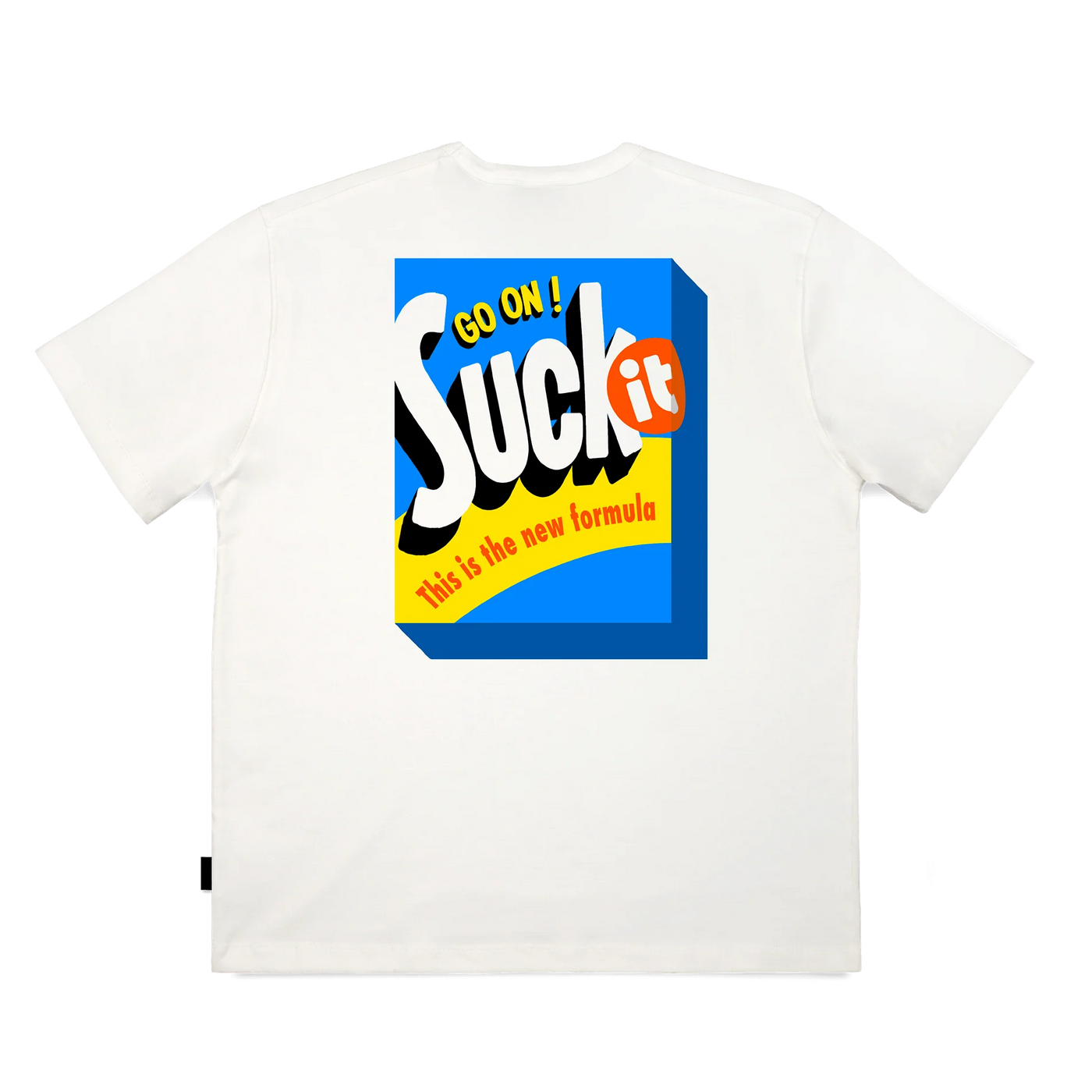 The Dudes Suck It Heavyweight T-Shirt - Off-White
