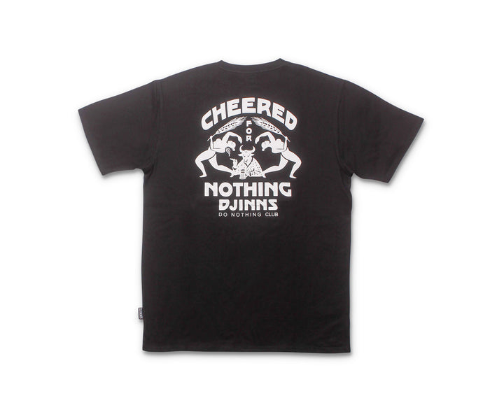 Djinns Cheered Bull T-Shirt - Black