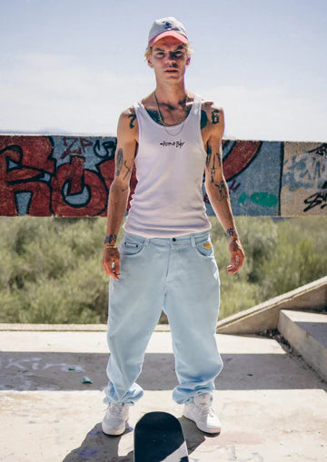 HomeBoy Tank Top Achsel - White