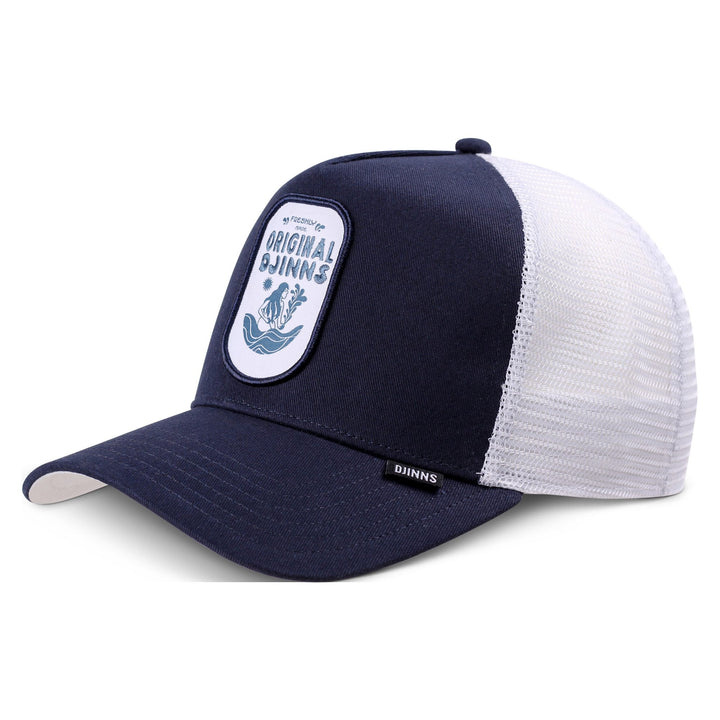 Djinns HFT Original Djinns Trucker Cap - Navy/White
