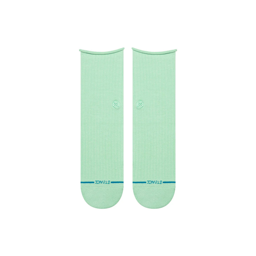 Stance ROLLED CUFF QUARTER SOCKEN  Jade
