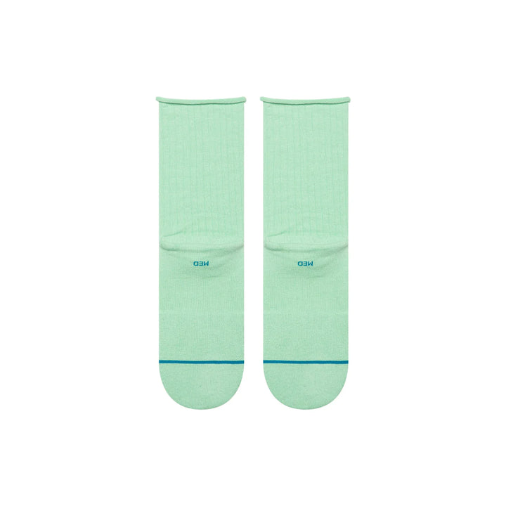 Stance ROLLED CUFF QUARTER SOCKEN  Jade