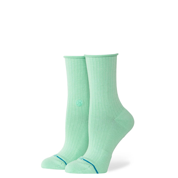 Stance ROLLED CUFF QUARTER SOCKEN  Jade