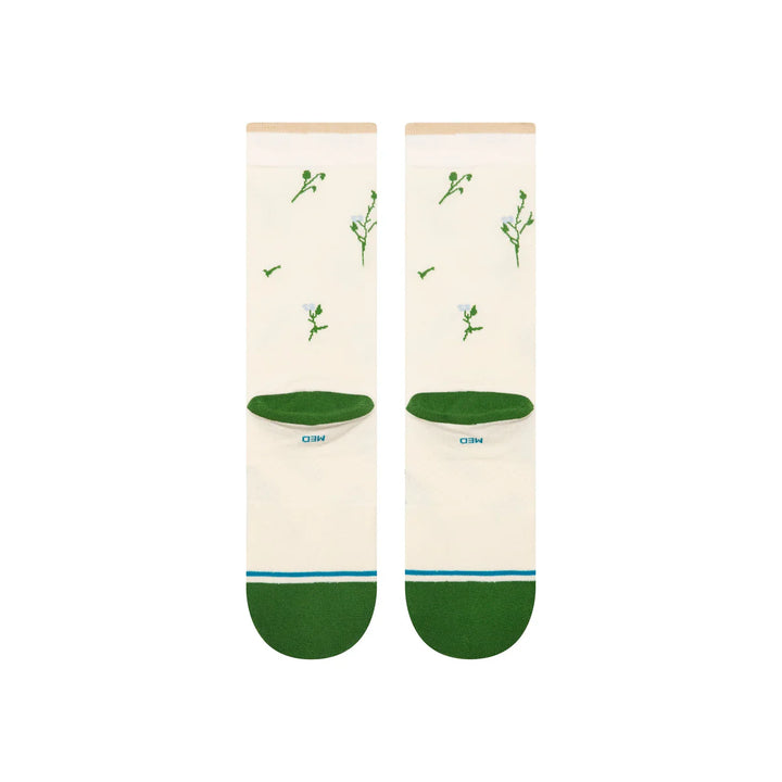 Stance WILDFLOWER CREW SOCKEN Ivory