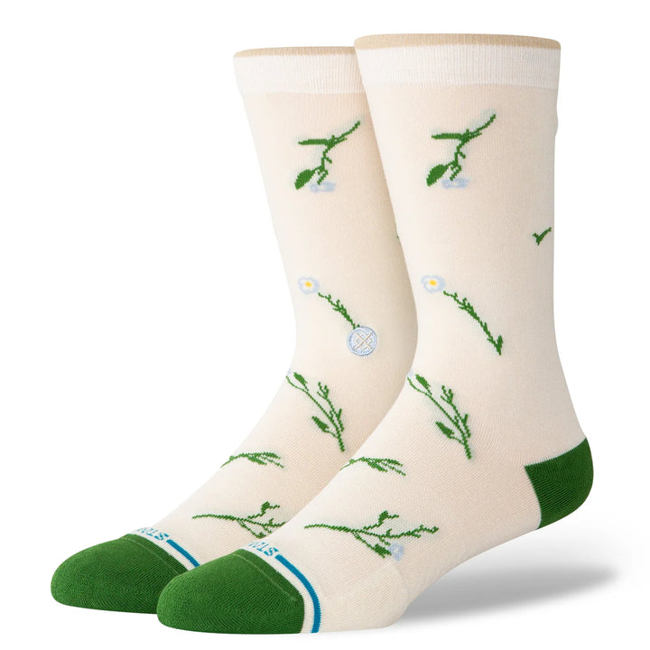 Stance WILDFLOWER CREW SOCKEN Ivory