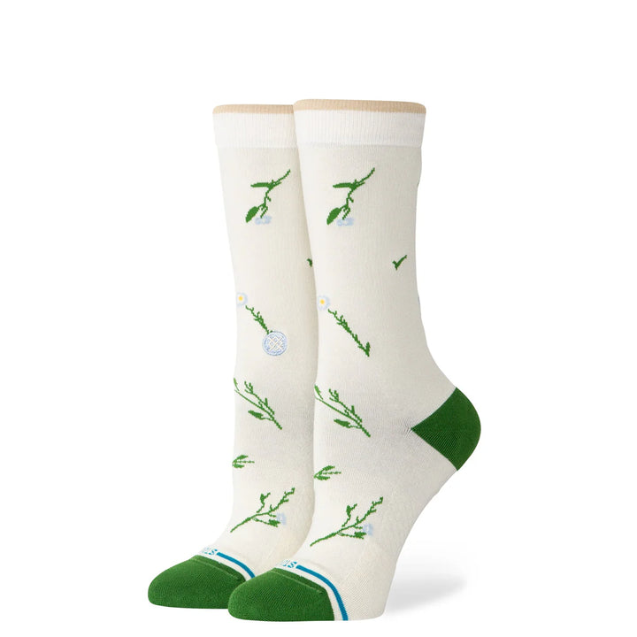 Stance WILDFLOWER CREW SOCKEN Ivory