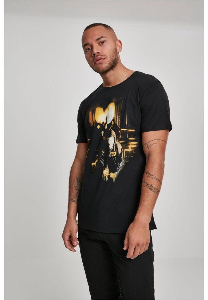 TB WU018 Wu-Wear Masks Tee Black