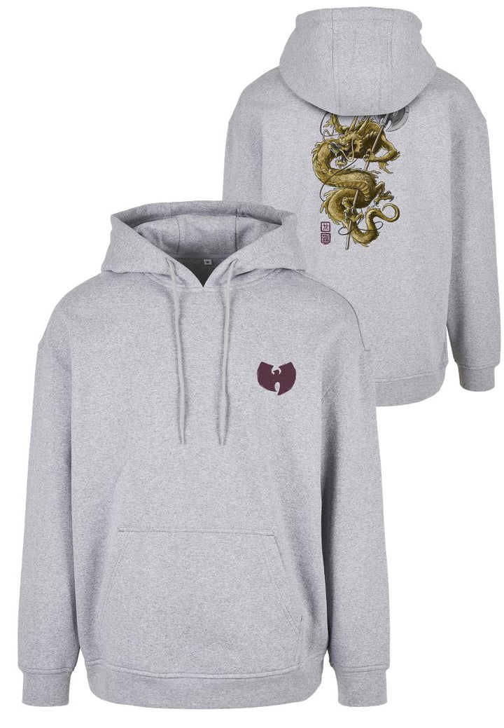 TB WU058 Wu-Wear Dragon Hood Heather Grey