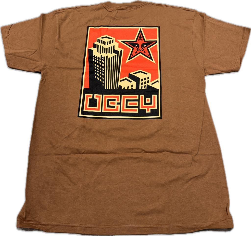Obey Building CLASSIC T-SHIRT - Brown Sugar