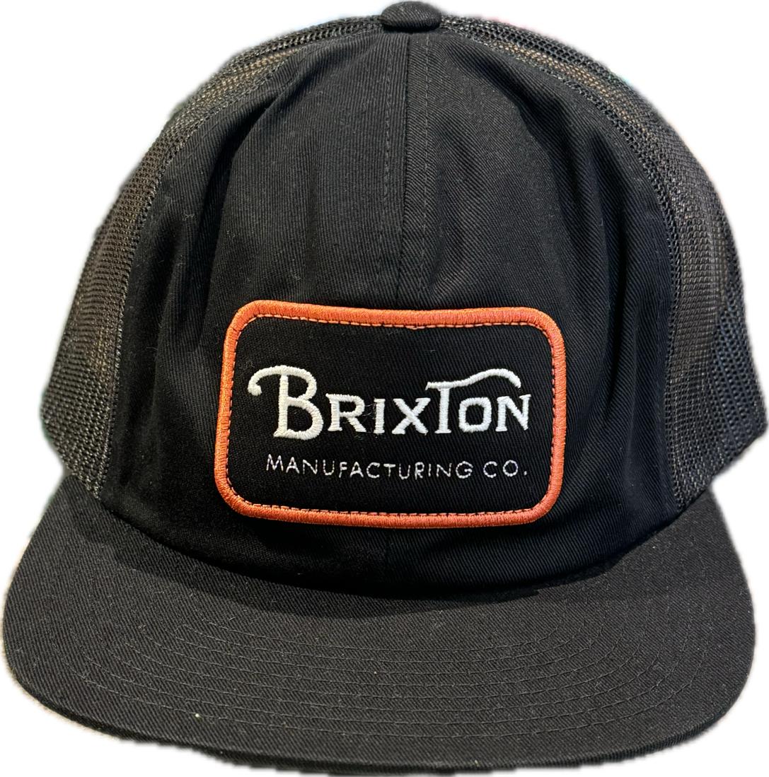 Brixton Grade HP Trucker Cap - Black / Orange