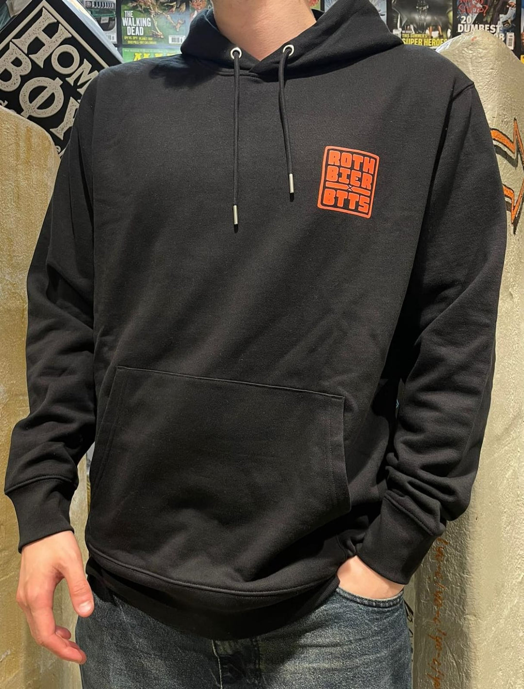 Back to the Streets Roth To The Streets BTTS Hood - Black