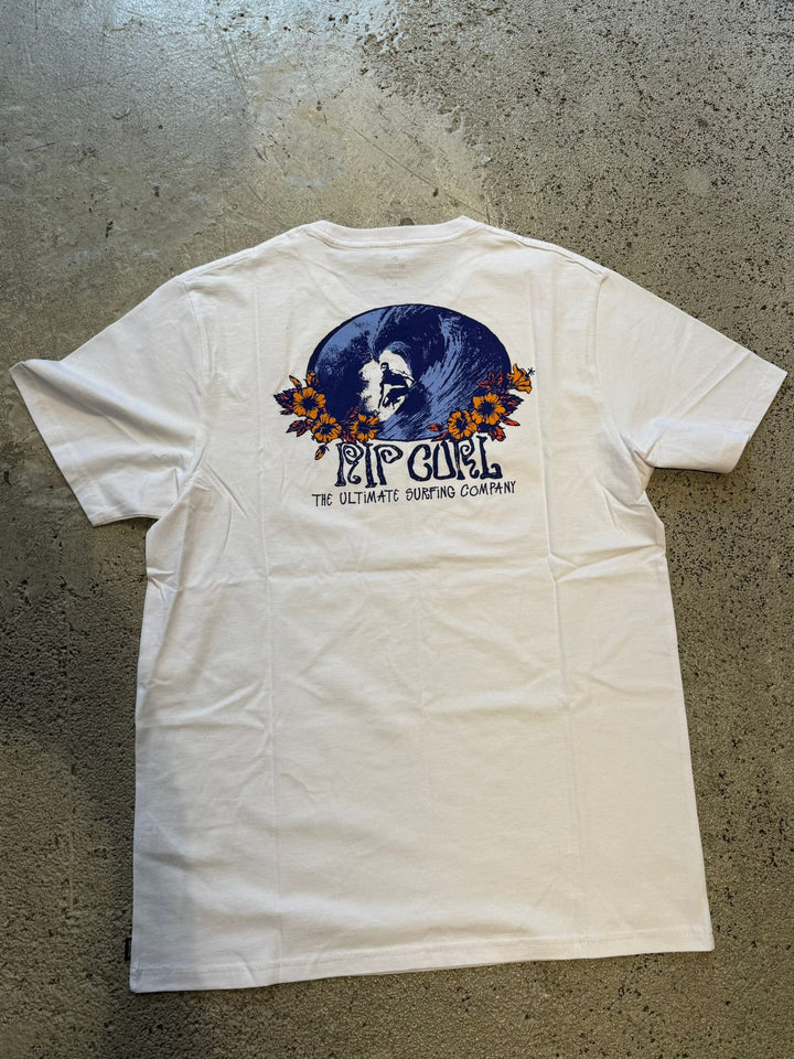 Ripcurl SURF PARADISE F&B TEE UNISEX - T-Shirt print - white