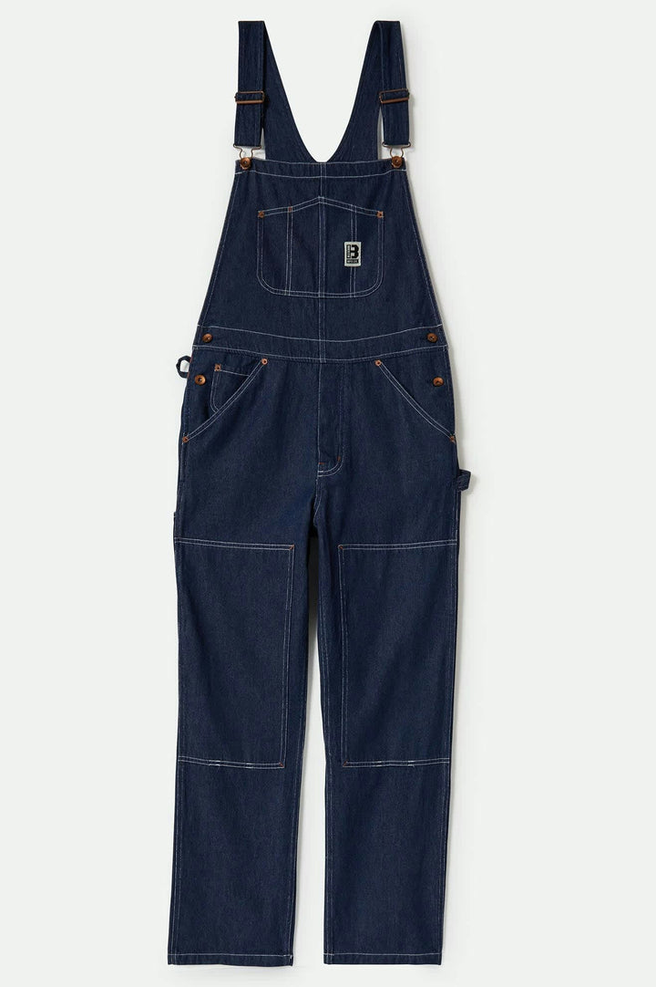 Brixton Builders Overall Latzhose Pant - Rinse Denim