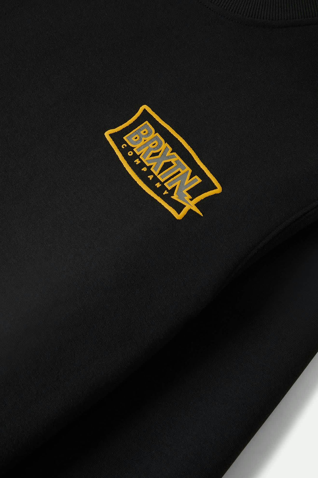 Brixton Lightening Crew Sweatshirt -  Black
