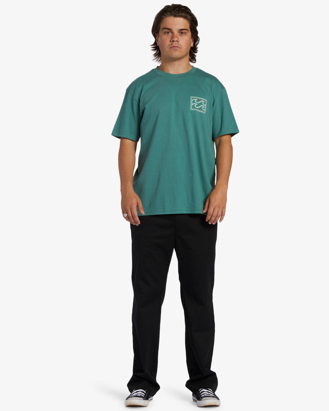 Billabong Crayon Wave T-Shirt - Petrol