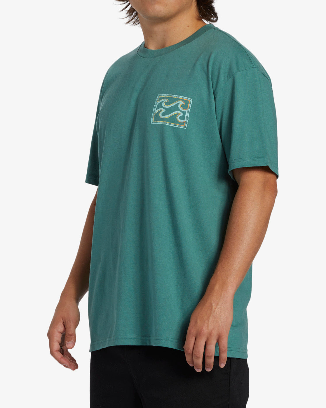 Billabong Crayon Wave T-Shirt - Petrol