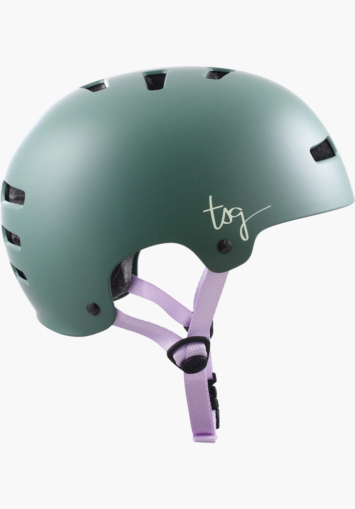 TSG Evolution Solid Colors Helm - Satin Foliage Green