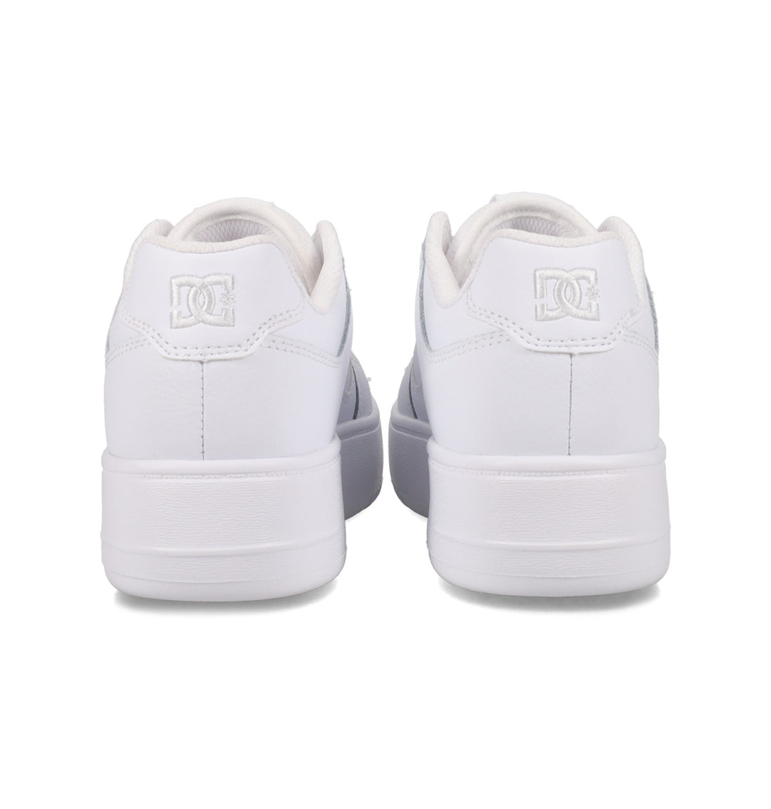 DC Shoes Manteca 4 Platform - Plateauschuhe  white/white