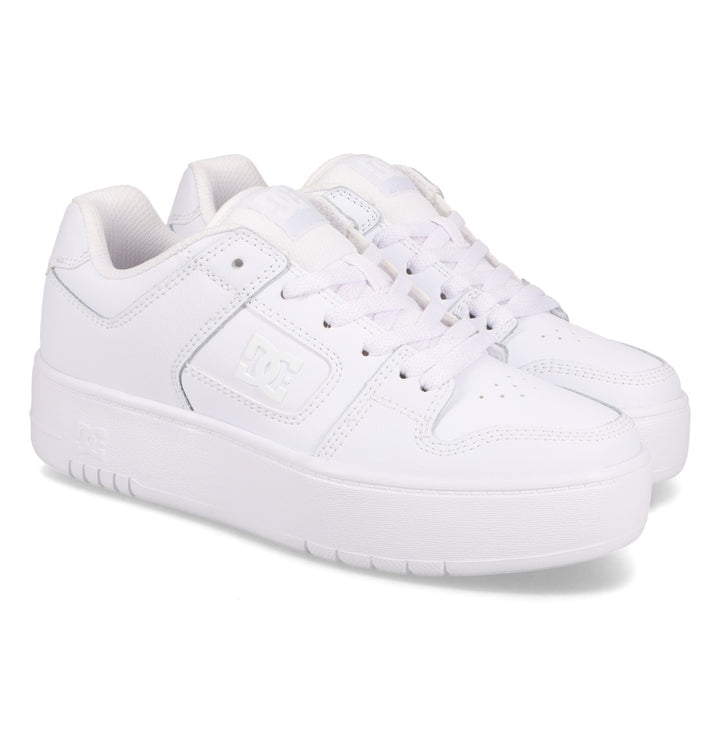 DC Shoes Manteca 4 Platform - Plateauschuhe  white/white