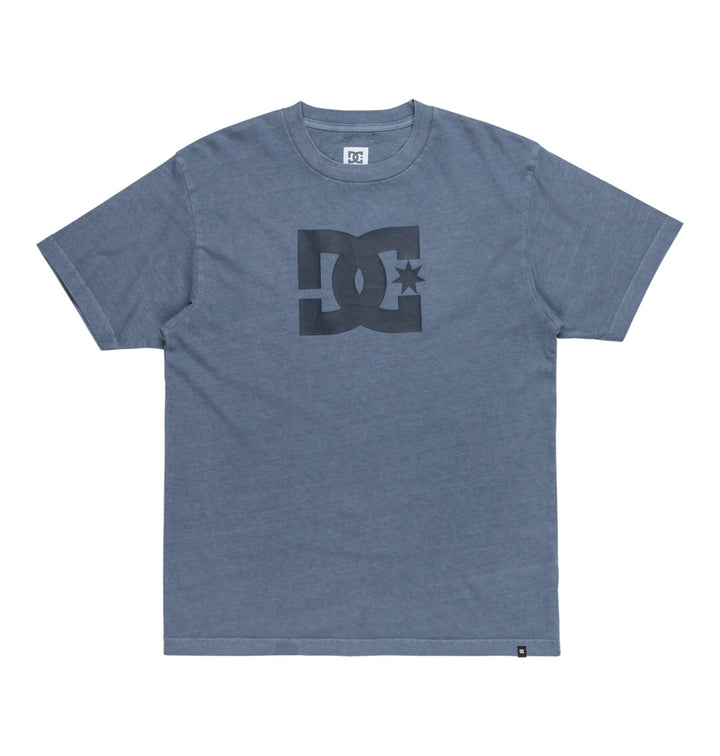 DC Shoes Star Pigment Dye T-Shirt - Vintage Indigo Enzyme Wash (bylw)