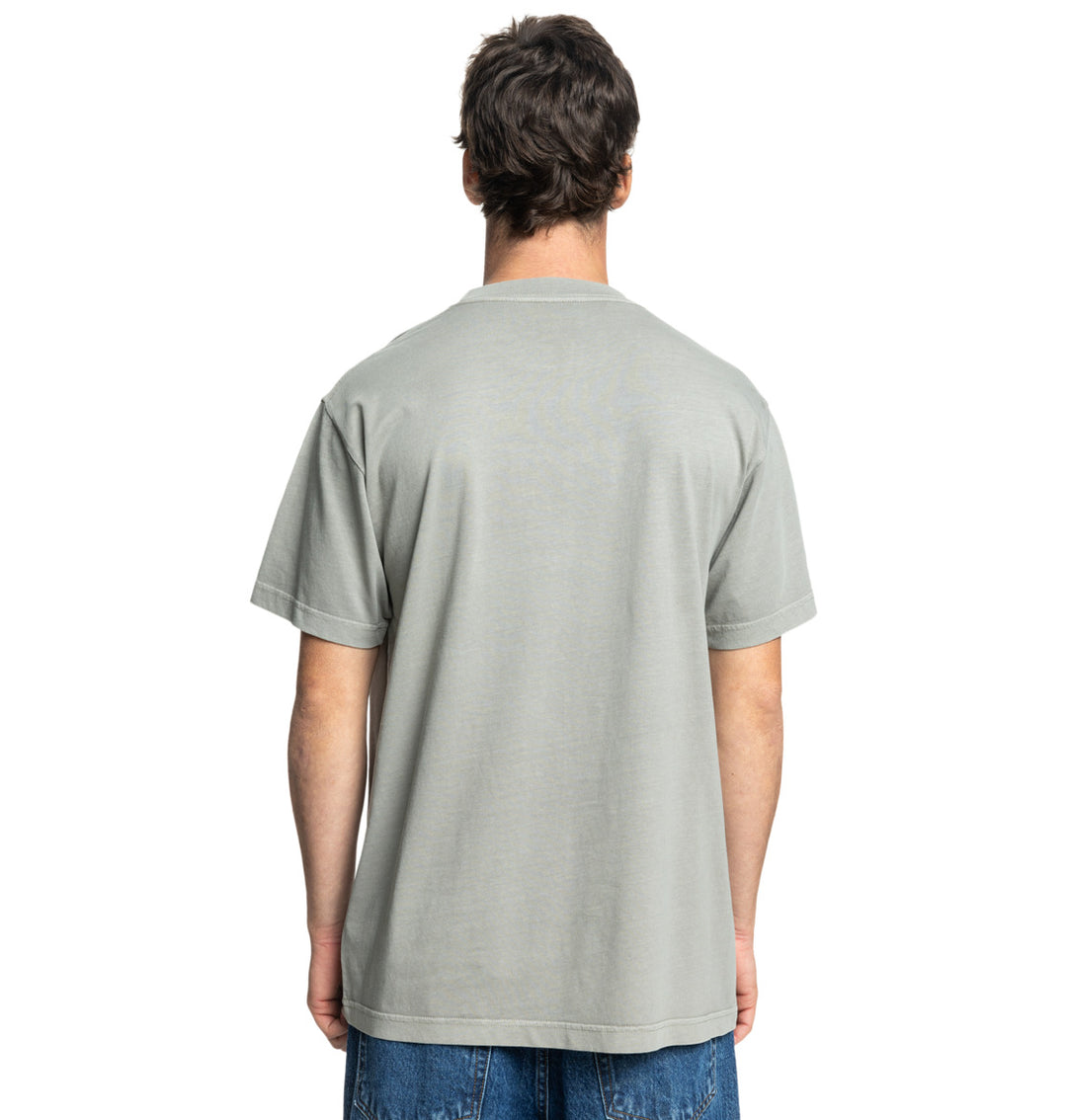 DC Shoes Star Pigment Dye T-Shirt - Moon Mist Enzyme Wash (smaw)
