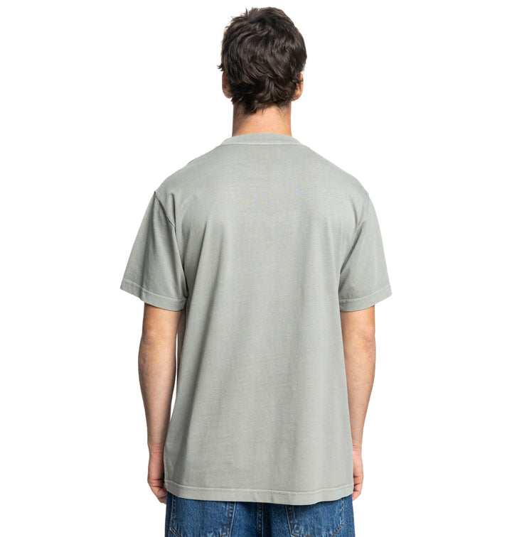 DC Shoes Star Pigment Dye T-Shirt - Moon Mist Enzyme Wash (smaw)