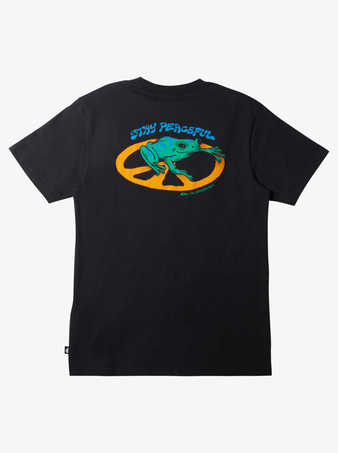 Quicksilver Stay Peaceful - T-Shirt - Black