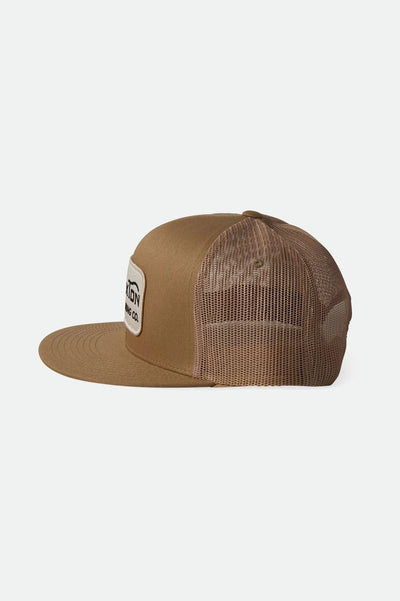 Brixton Grade HP Trucker Cap - Sand / Sand