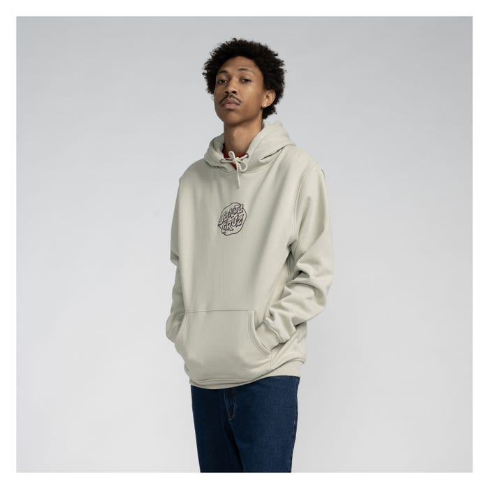 Santa Cruz Fever Dream Mono Front Dot Hood - Stone Grey