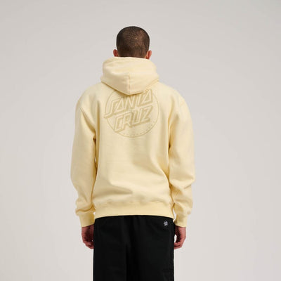 Santa Cruz Opus Tonal Dot Stripe Hood - Vanilla