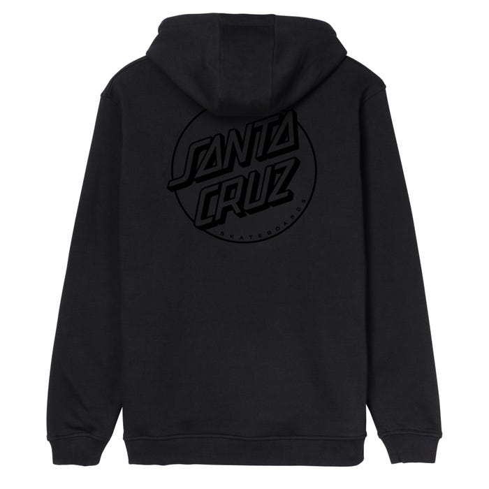 Santa Cruz Opus Tonal Dot Stripe Hood - Black