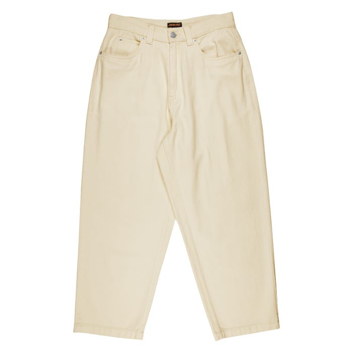 Santa Cruz Big Pant Baggy  Jeans - Optic White