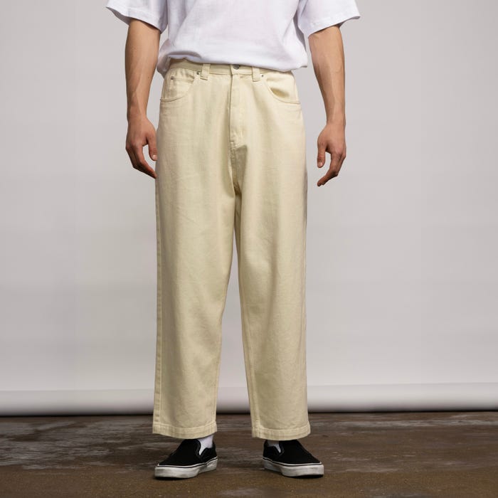 Santa Cruz Big Pant Baggy  Jeans - Optic White