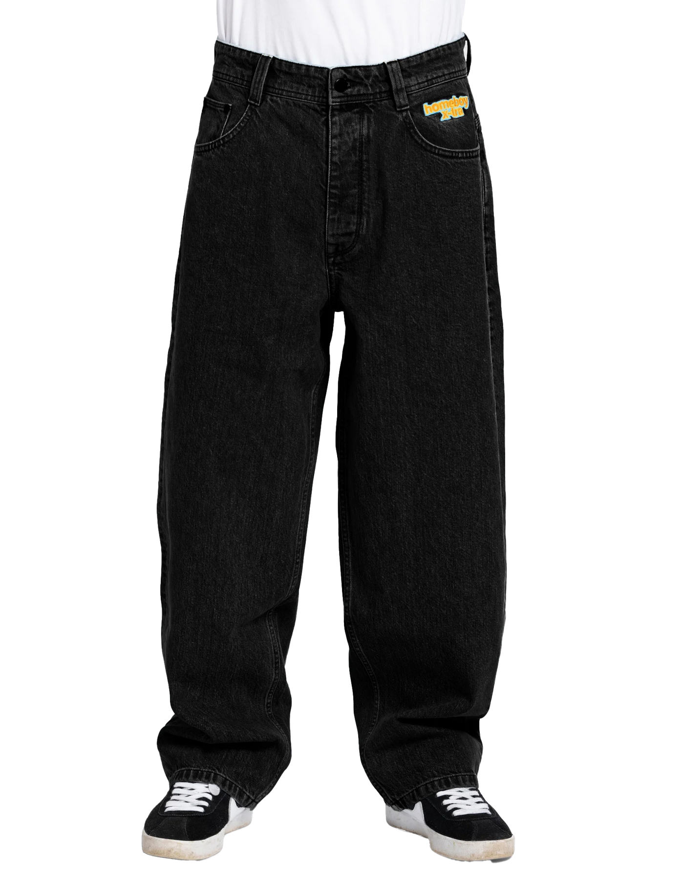 Homeboy x-tra MONSTER baggy Jeans Denim - PITCH BLACK