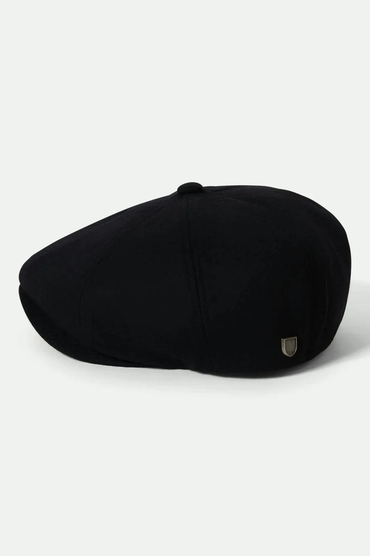 Casquette Brixton Brood en flanelle à pression - Noire 