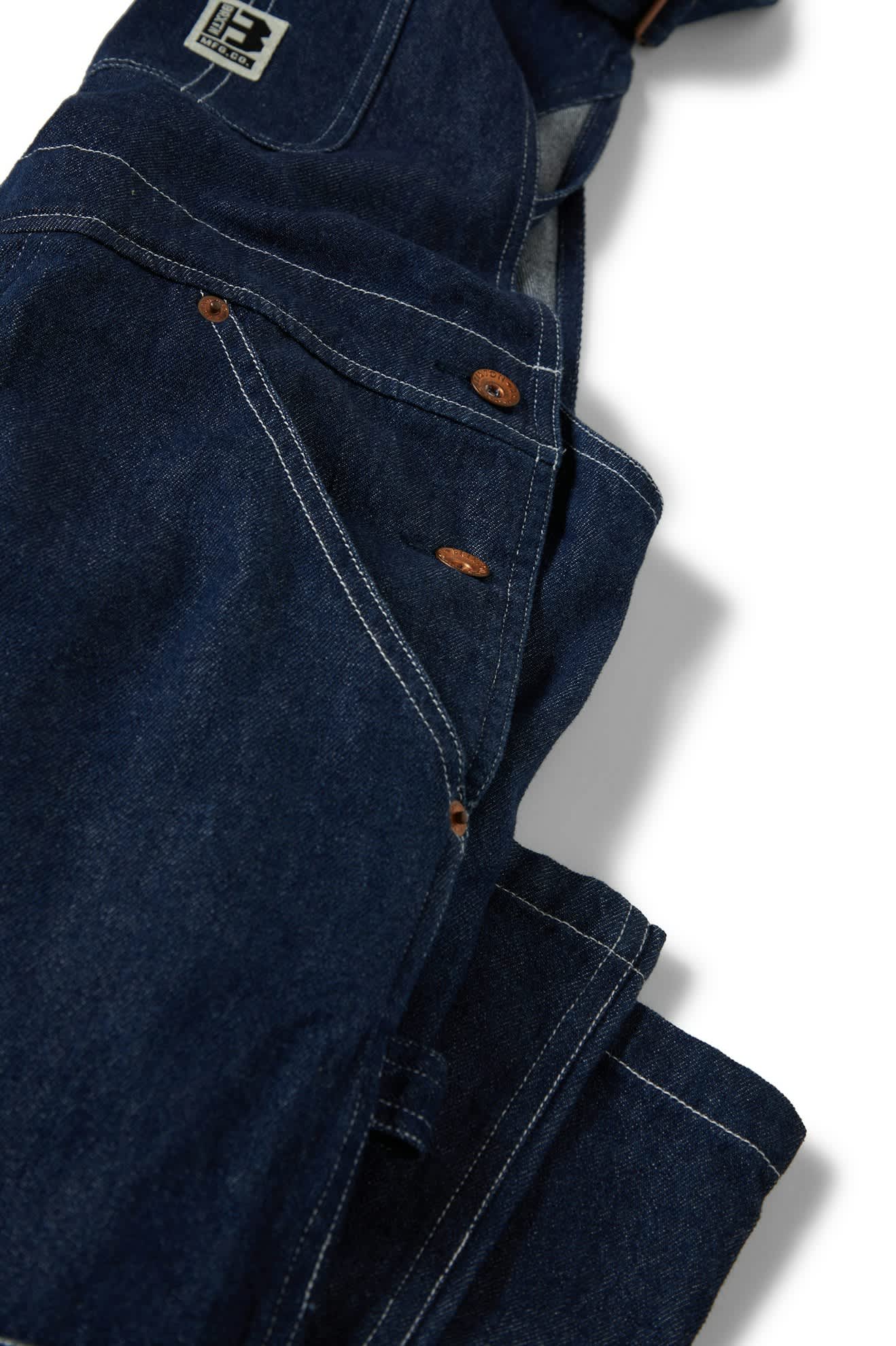Brixton Builders Overall Latzhose Pant - Rinse Denim