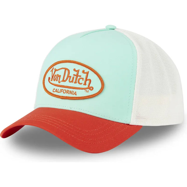 Von Dutch Baseball Cap Mint Orange