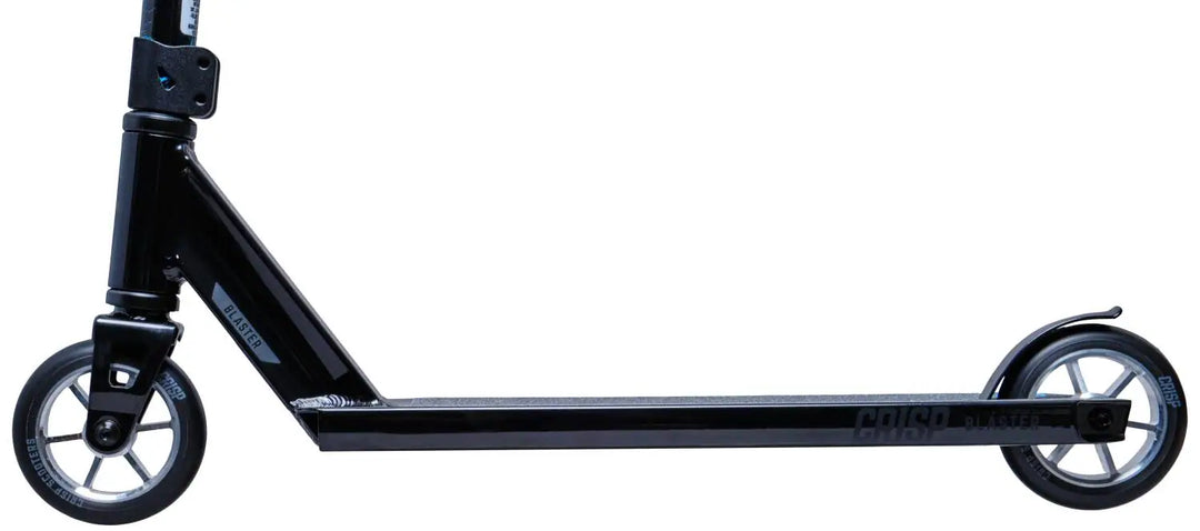 Crisp Blaster Stunt Scooter Black/Blue Cracking