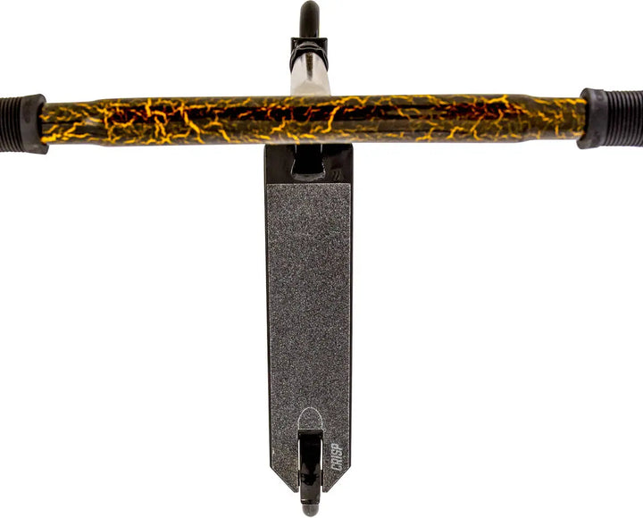 Crisp Blaster Stunt Scooter Black/Gold Cracking