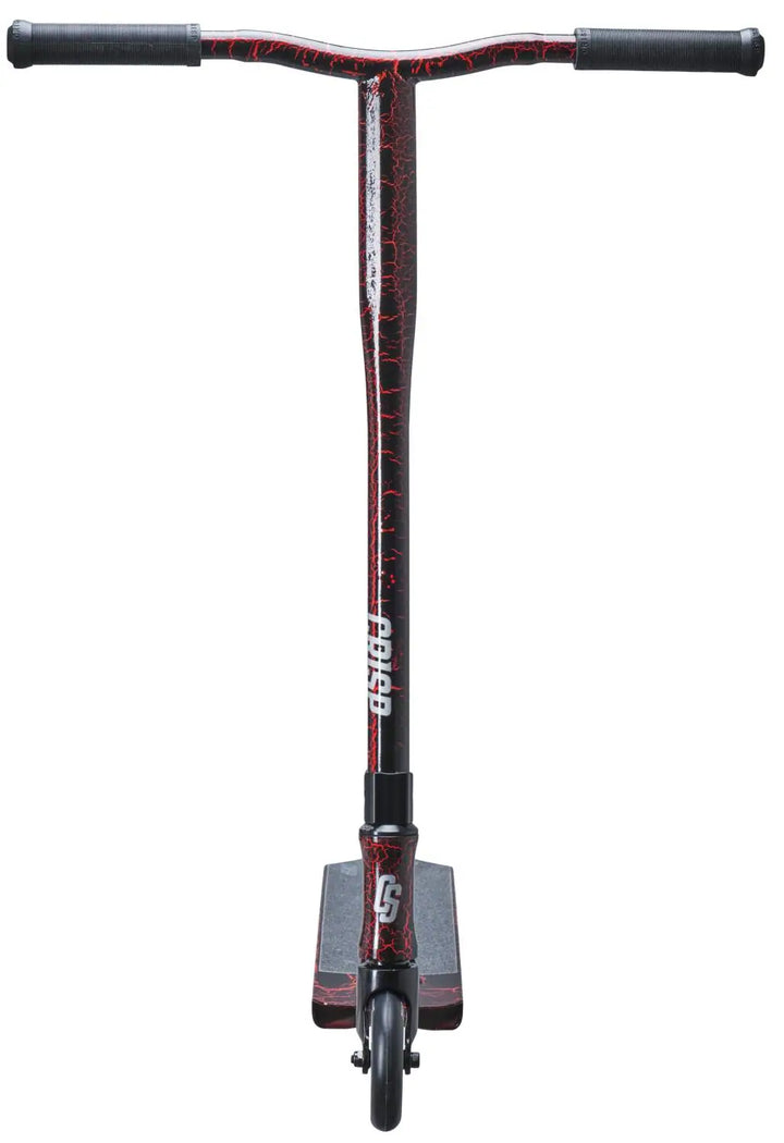 Crisp Inseption Stunt Scooter - Red Cracking