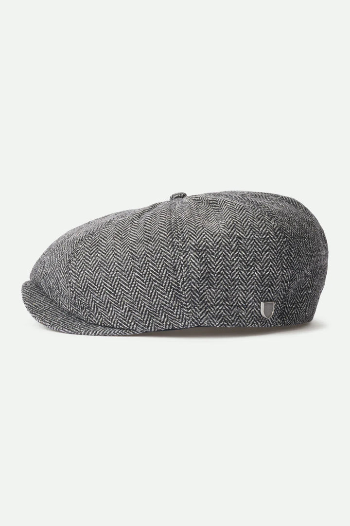 Bonnet Brixton Brood en flanelle à pression - Gris 