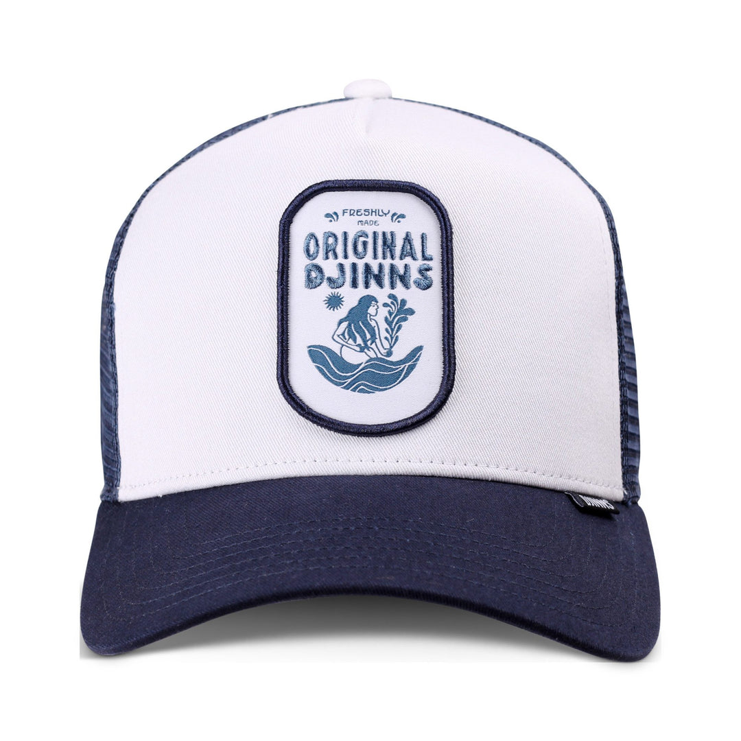 Djinns HFT Original Djinns Trucker Cap -  White/Navy