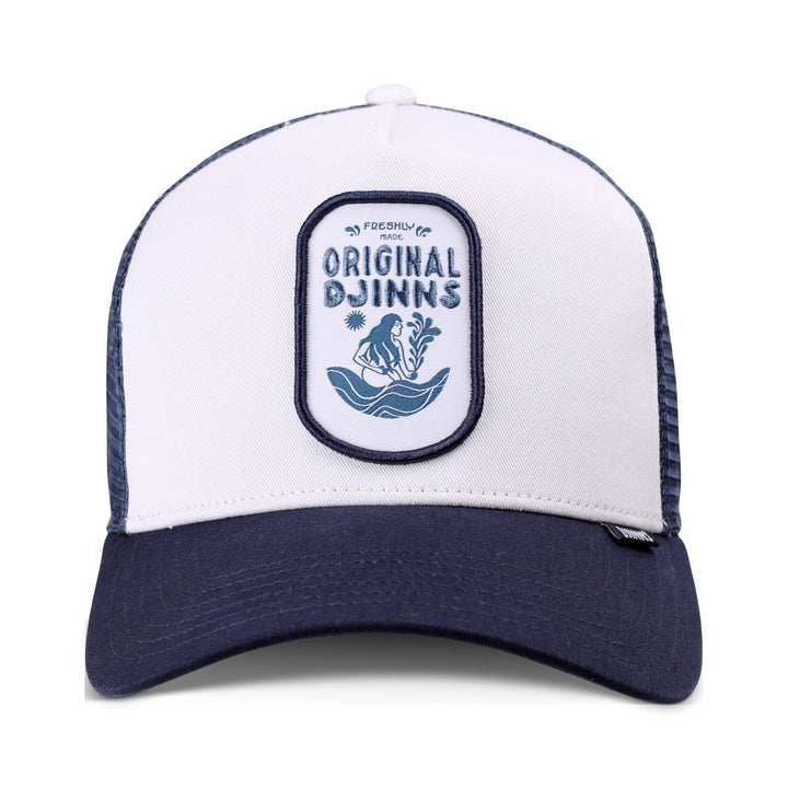 Djinns HFT Original Djinns Trucker Cap -  White/Navy