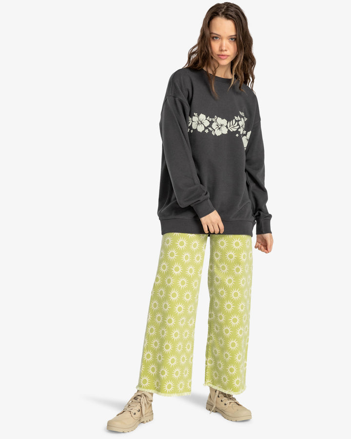 Billabong Forgot me not Sweatshirt - Off Black