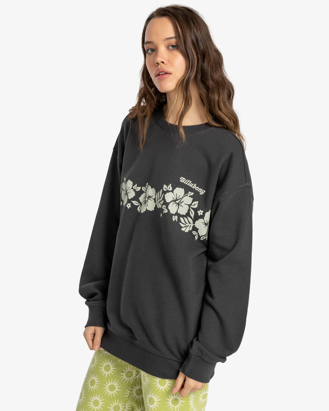 Billabong Forgot me not Sweatshirt - Off Black