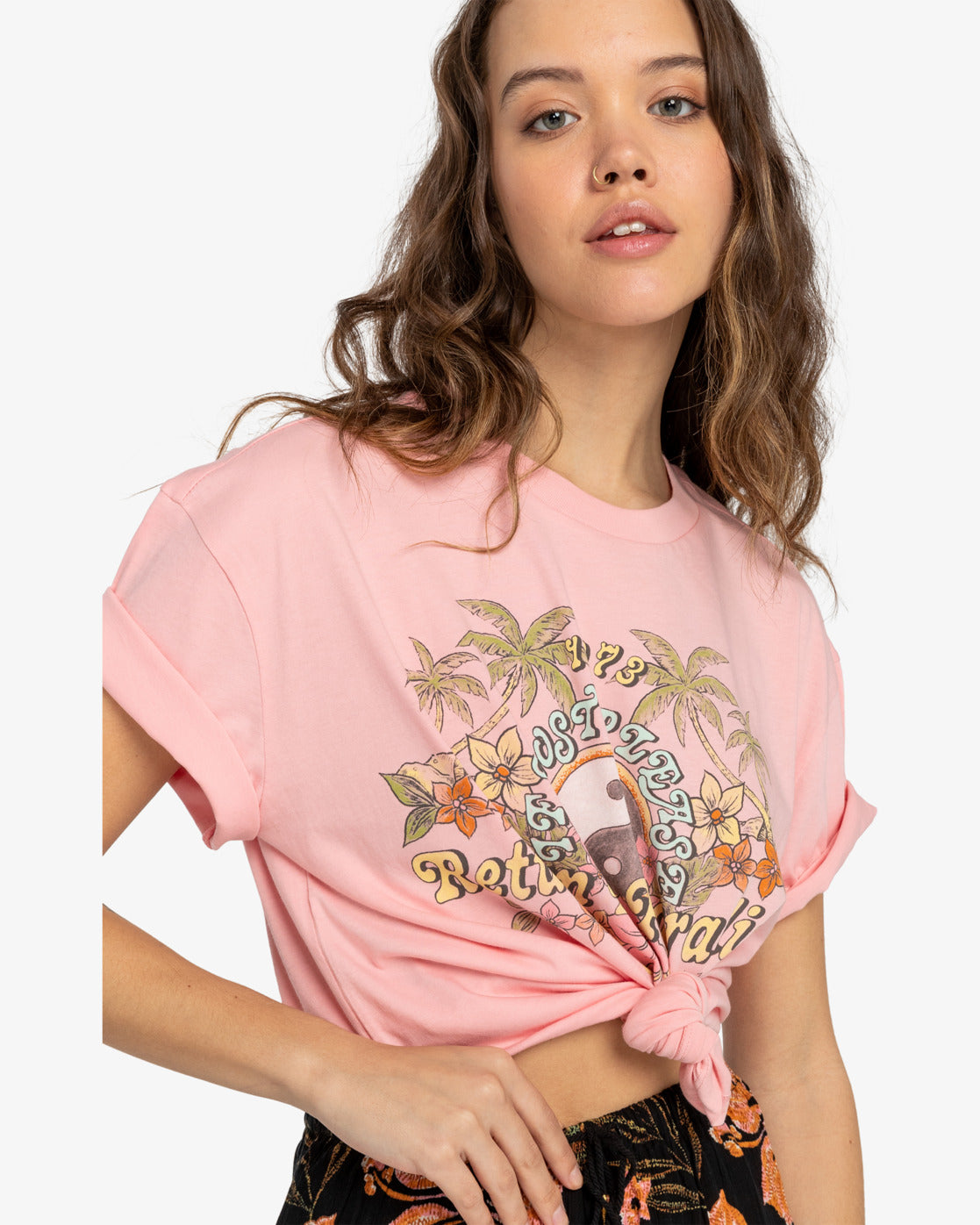 Billabong Never Lost - T-Shirt für Frauen - Light Sorbet