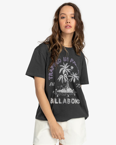 Billabong Trapped In Paradise - T-Shirt - OFB Off Black