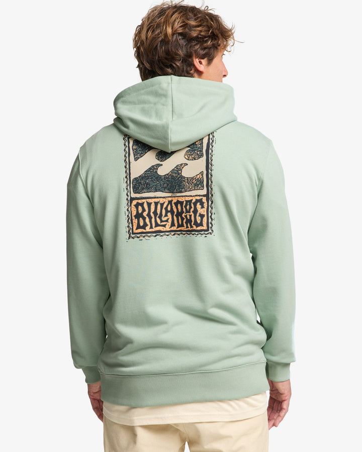 Billabong - Stamp Hoodie Vintage Green