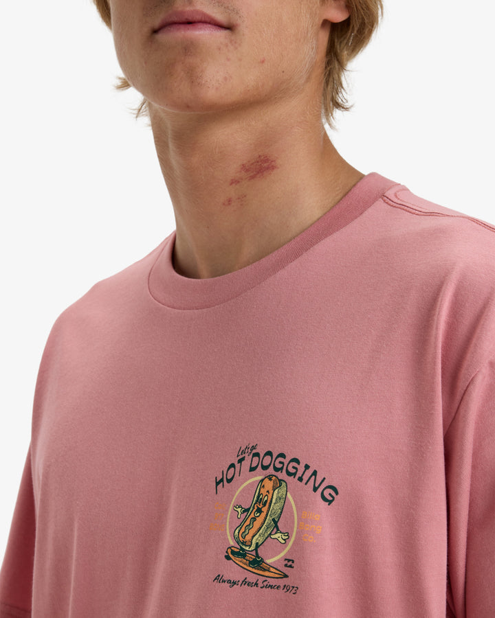 Billabong Lunch Break T-Shirt - usty pink (dtp)